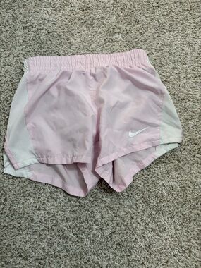 Nike girls pink Running Shorts